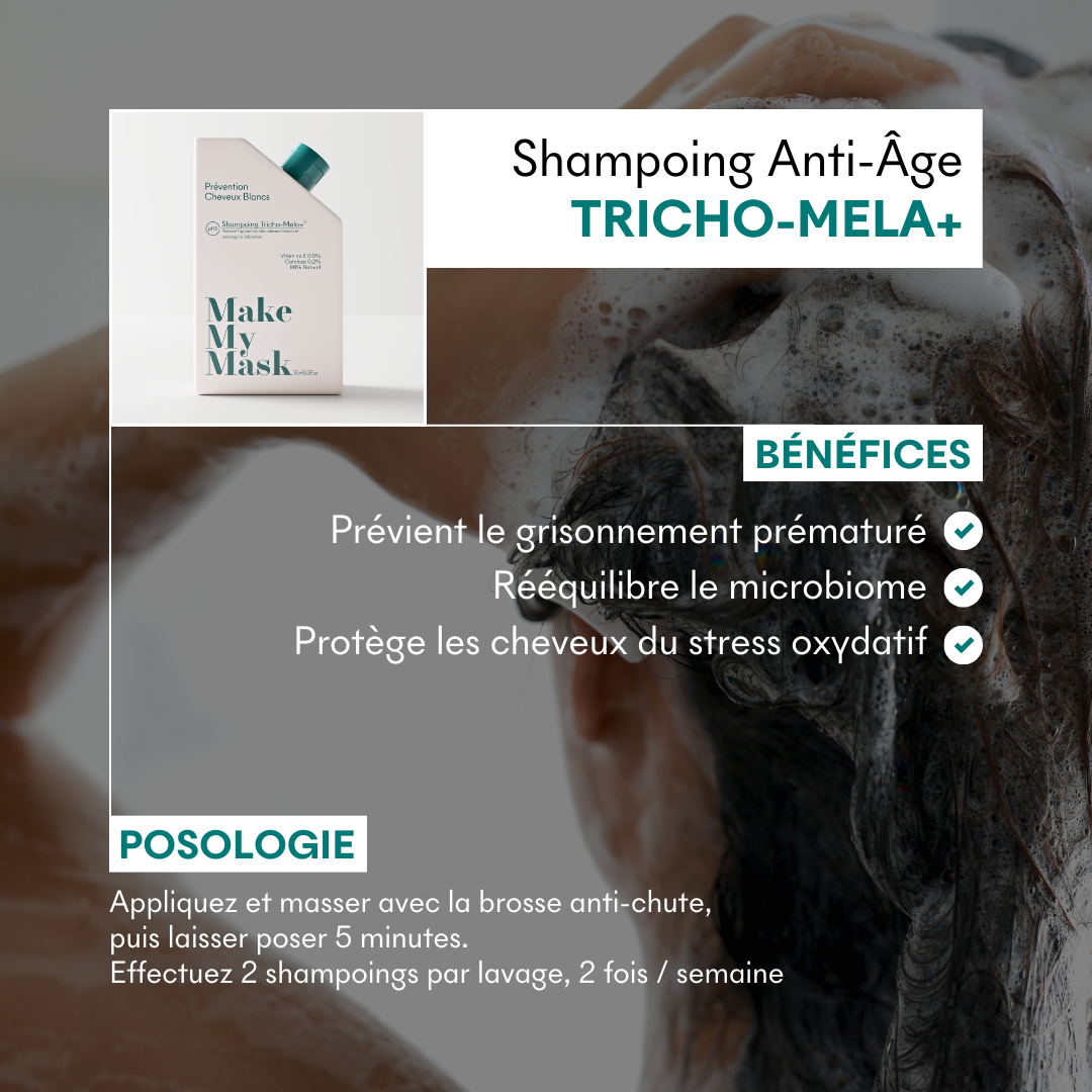 Champú antiedad Tricho-Méla+ pH5 - 200 ml