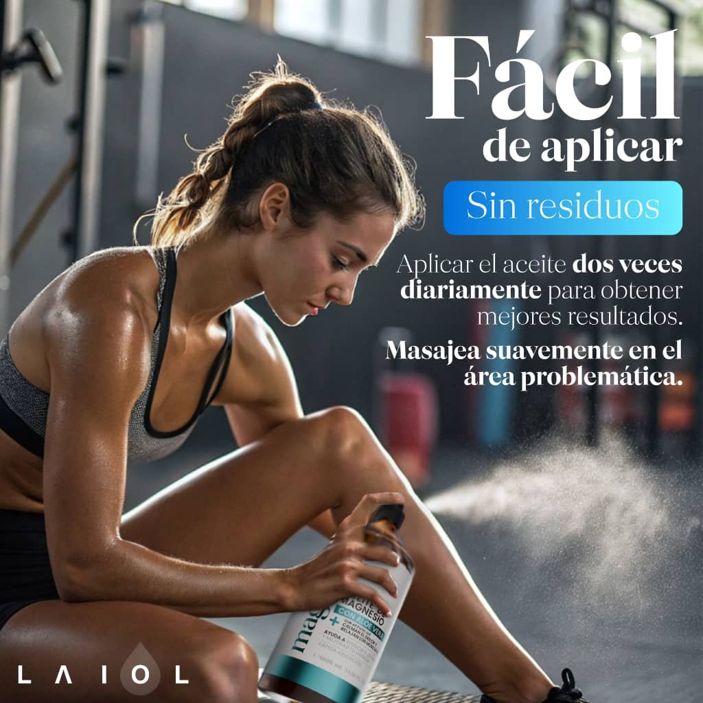 ACEITE DE MAGNESIO CON ALOE VERA - 100ML