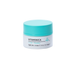 Tarro con tapa turquesa de la crema ligera Bioearth Vitaminica de niacinamida y perejil de 50 ml