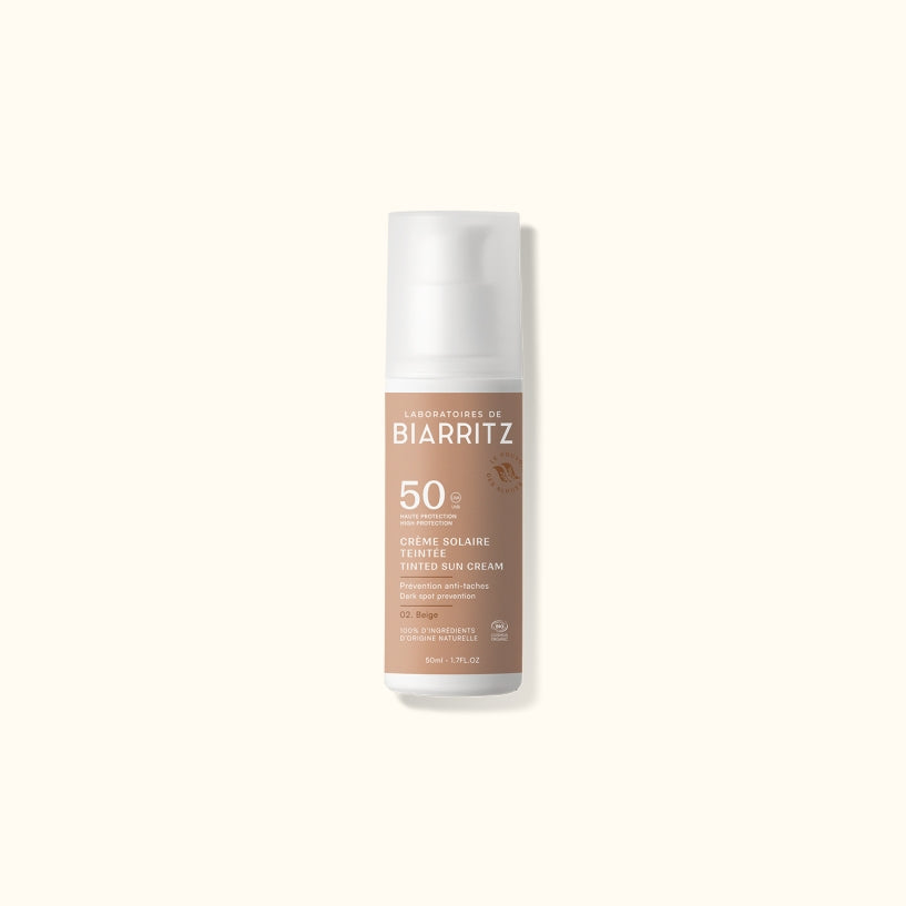 Facial Sun Protection With Color SPF 50