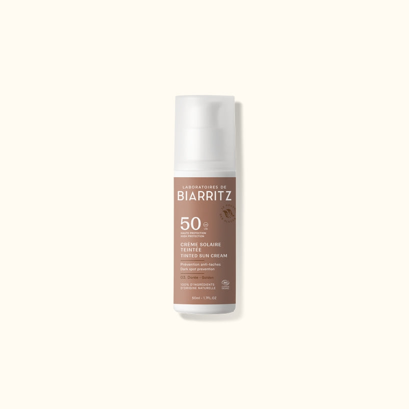 Facial Sun Protection With Color SPF 50