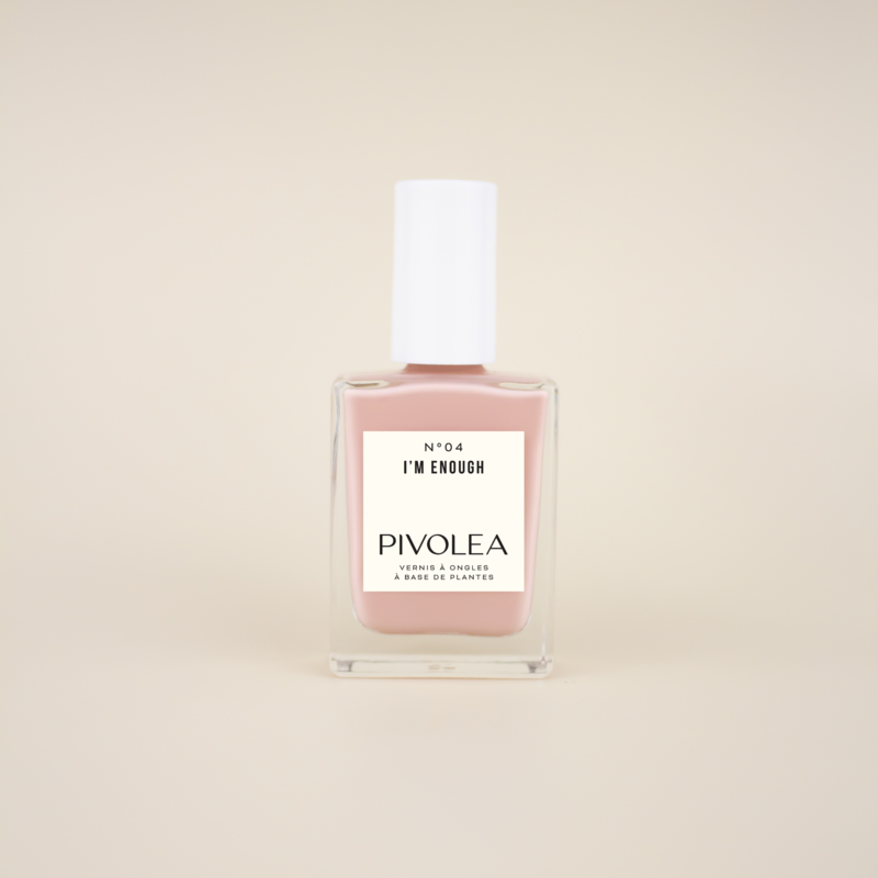 Natural Nail Polish I am enough