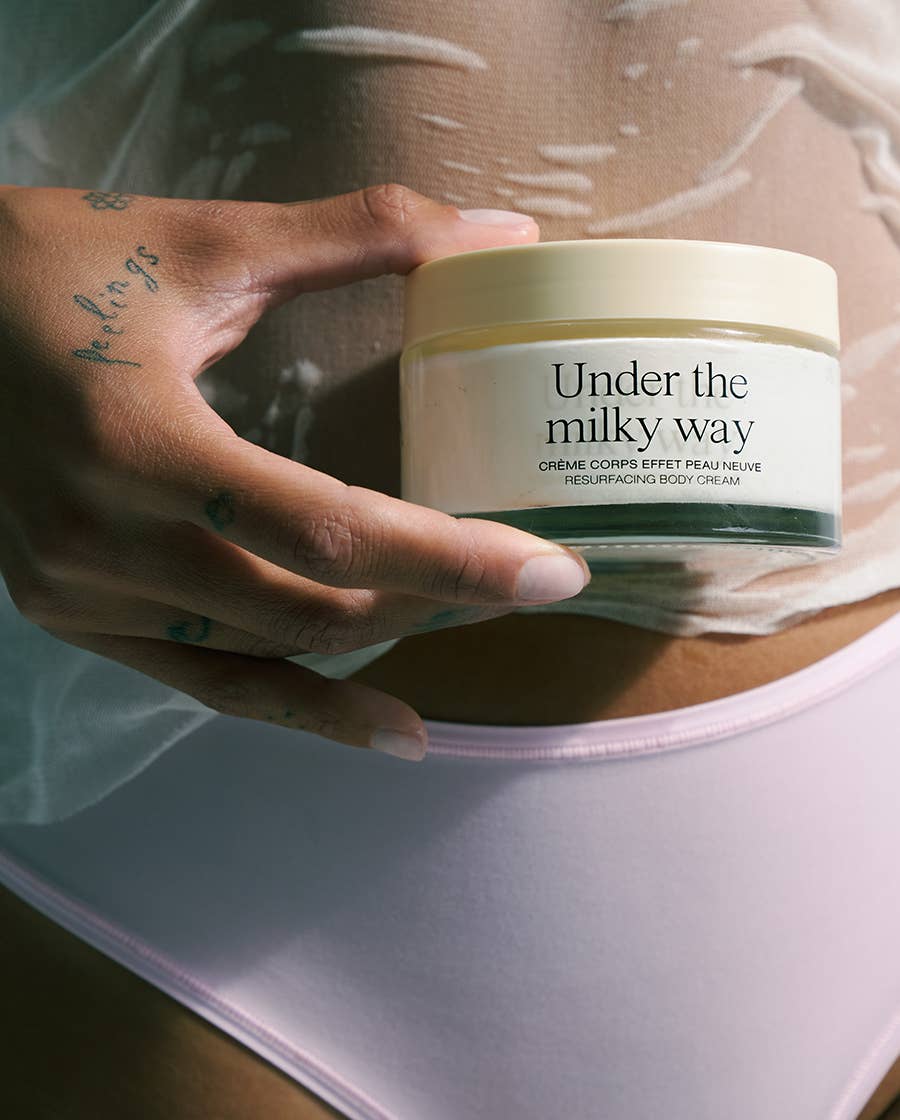 Crema efecto piel nueva perfumada | Bajo la vía láctea