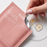 Mascarilla Biodance Bio-Collagen aplicada sobre el rostro