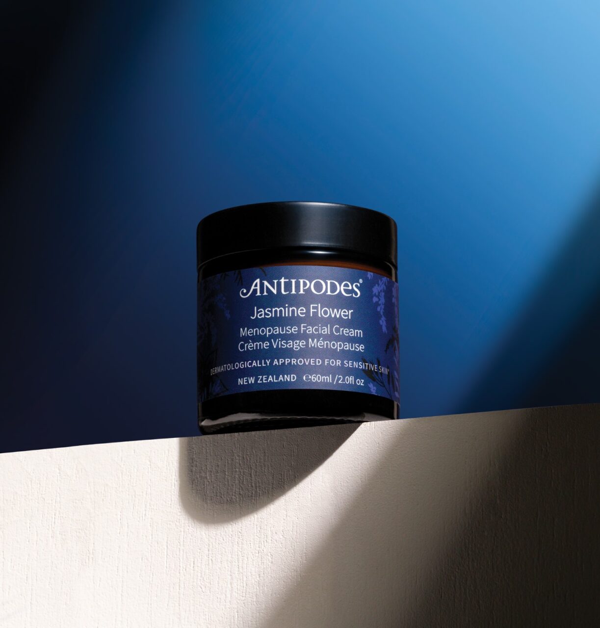 Crema facial para la menopausia con flor de jazmín (60 ml)