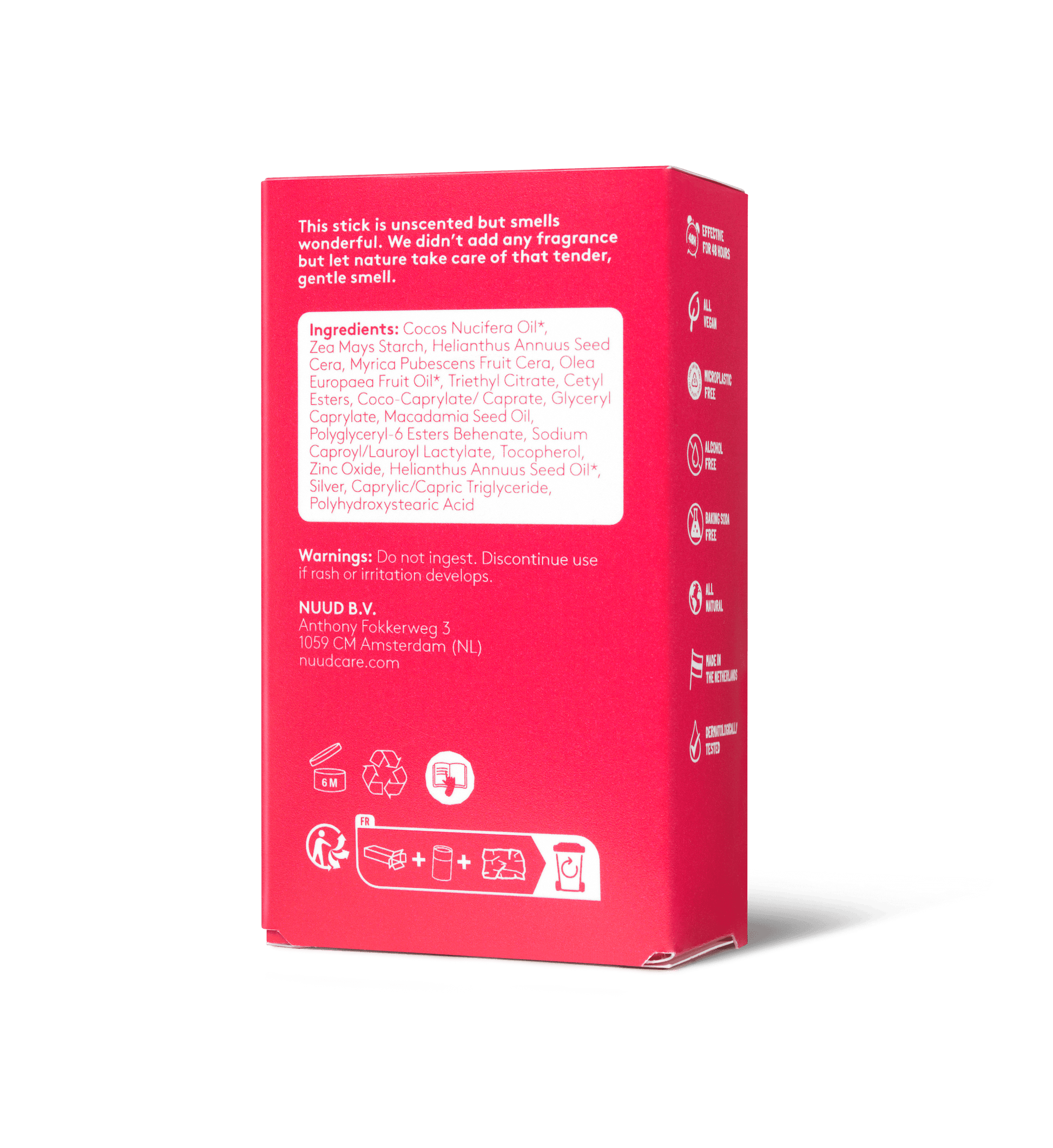 Vegan Deodorant - The Stick