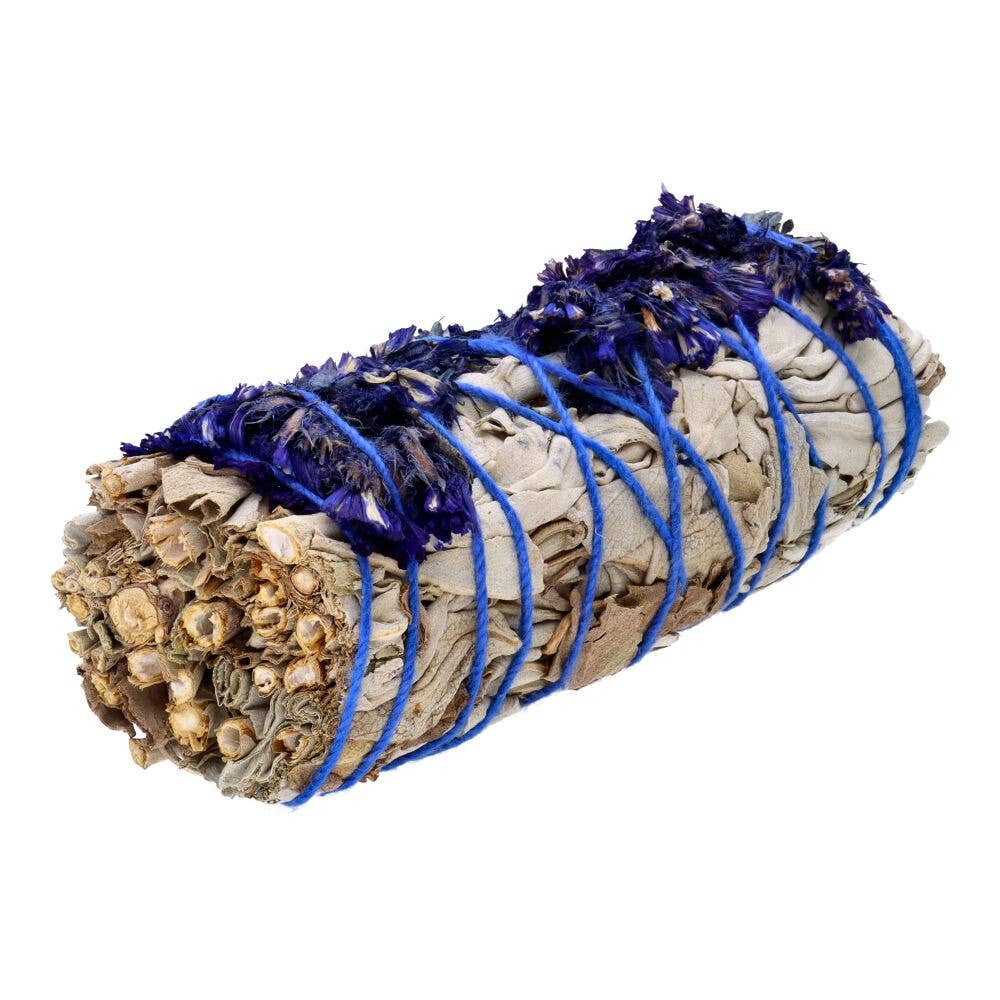 Vives de la Cortada S.L - Salvia blanca con sinuata azul
