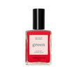 Frasco de esmalte de uñas Manucurist Green color Rojo Coral, un tono vibrante y veraniego en Biovardi.
