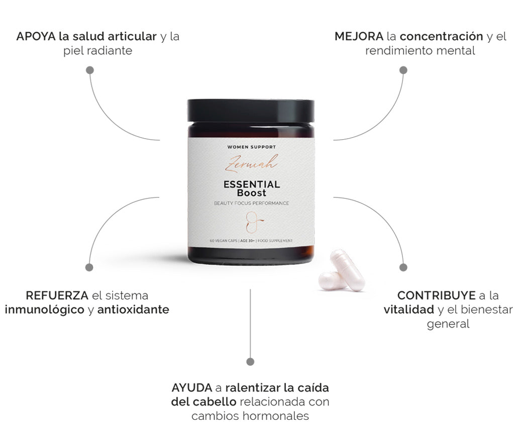Essential Boost Belleza integral 60 caps - zeruiah wellness | Nutricosmeticos (foto 2)