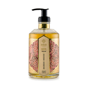 Envase de ISHA Jabón líquido Rosa Damascena 375 ml