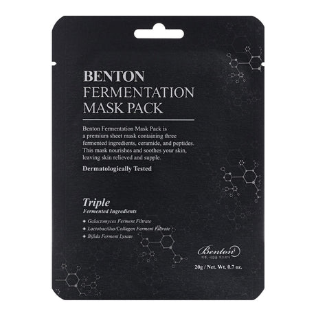 Sobre individual de Benton Fermentation Mask Mascarilla facial 20 g