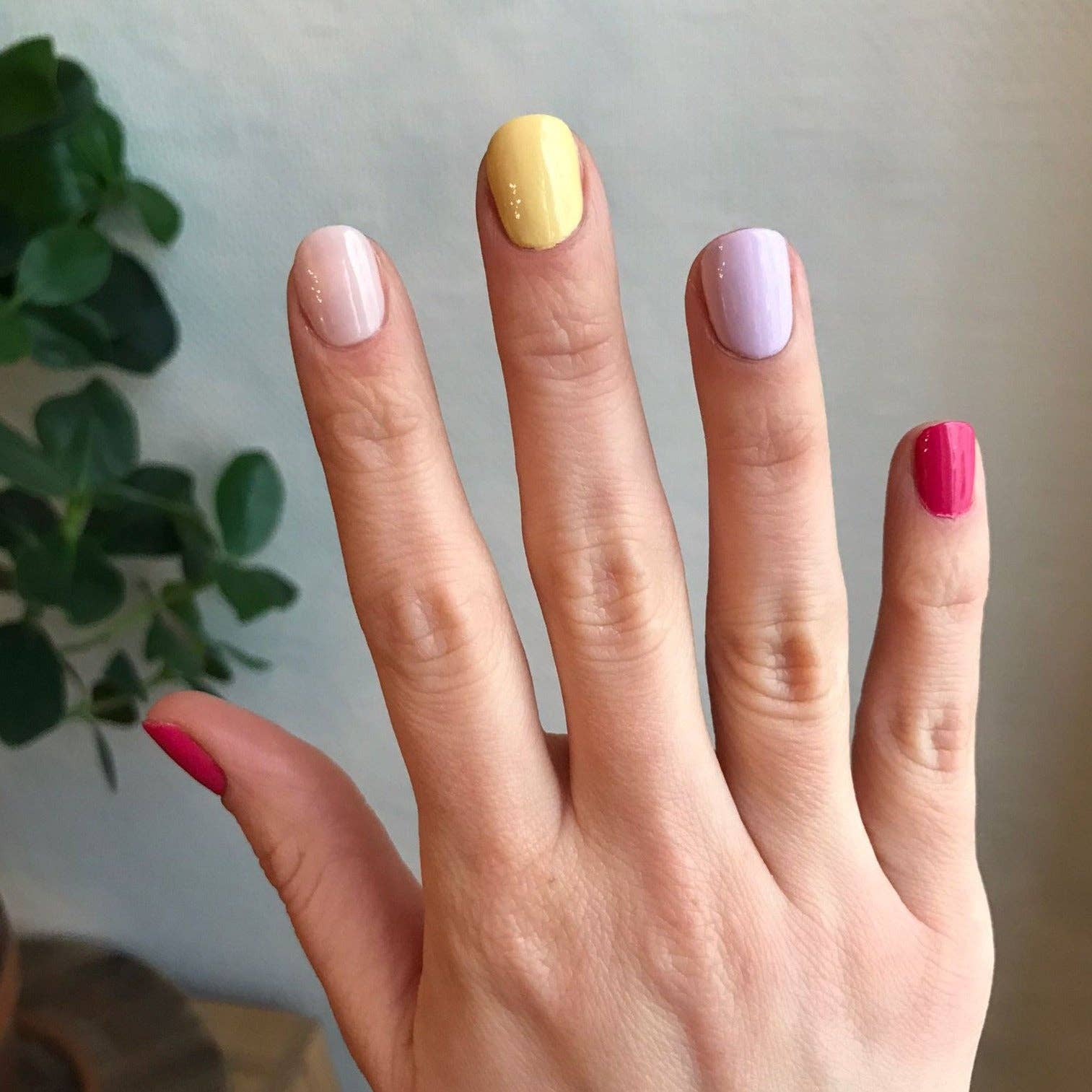 Natural Nail Polish I am optimistic