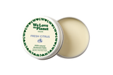 Lata abierta y textura del desodorante We Love The Planet Fresh Citrus de 35 g
