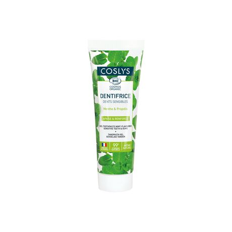 Coslys Dentífrico para dientes sensibles con menta 75 ml