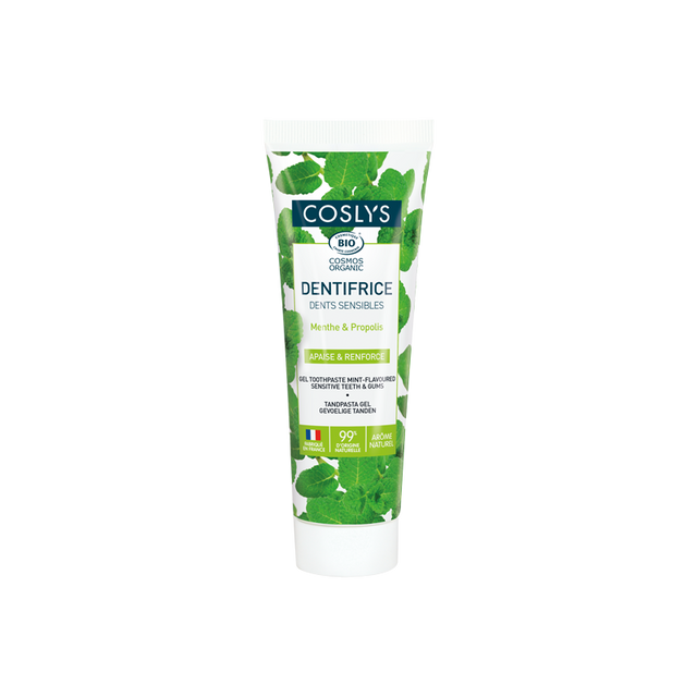 Coslys Dentífrico para dientes sensibles con menta 75 ml