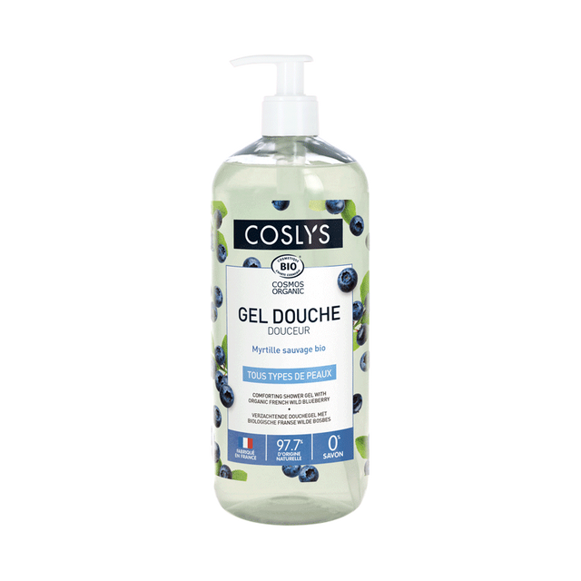 Coslys Gel de ducha suave de Arándano Silvestre 1 L
