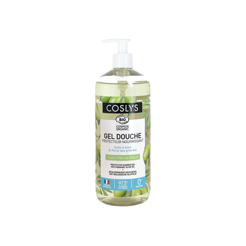 Coslys Gel de ducha nutritivo con aceite de oliva 1 L