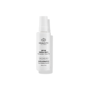 Gotas Minerales SPF 50 Protector Solar Transparente 30 ml Odacité - Protección solar sin residuo blanco | Biovardi