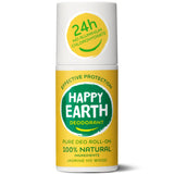 Envase de Happy Earth Desodorante roll-on con alumbre 75 ml — Jasmine Ho Wood