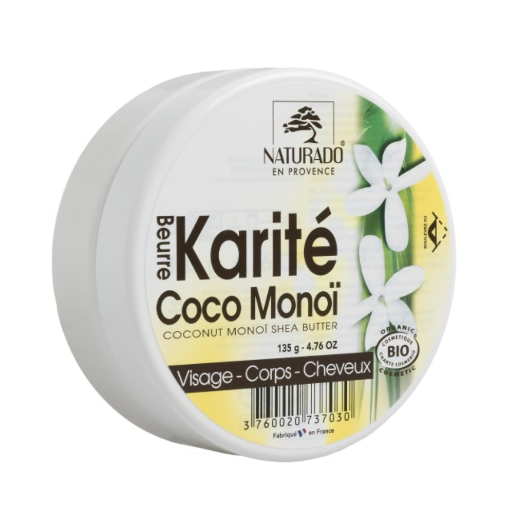 Manteca de Karité con Coco Monoi Orgánico 135 g