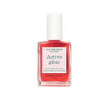 Esmalte perfeccionador Active Glow Raspberry de Manucurist para un brillo rosado natural en Biovardi.