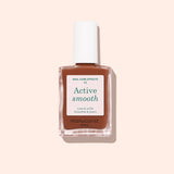 Tratamiento de uñas Active Smooth 03 de Manucurist para alisar estrías con tono rosa en Biovardi.