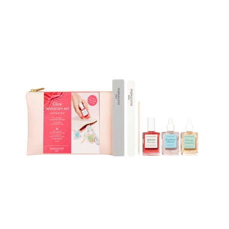 Manucurist - Set de manicura Glow con esmalte de uñas