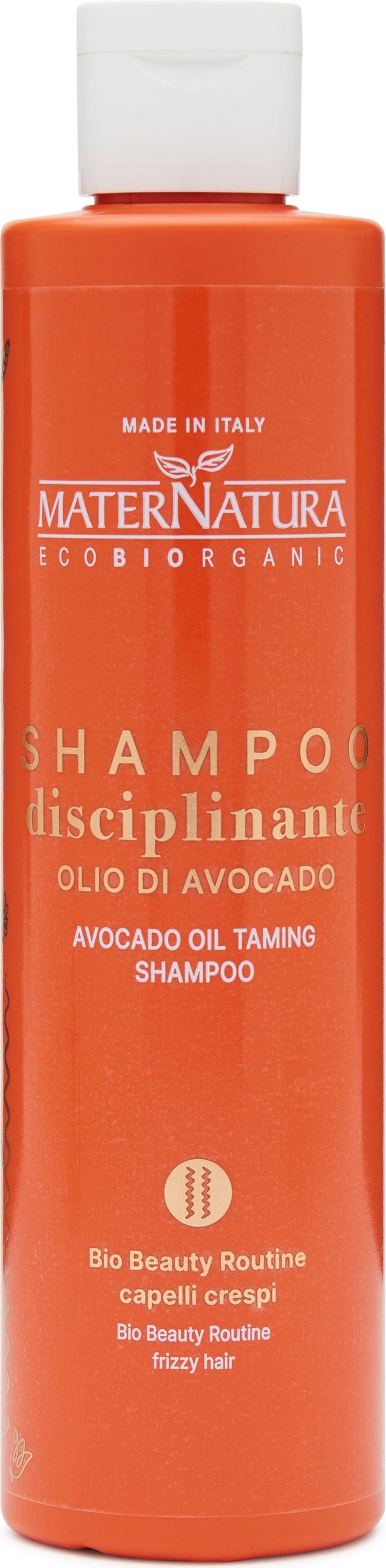 MaterNatura Champú antiencrespamiento con aguacate 250 ml