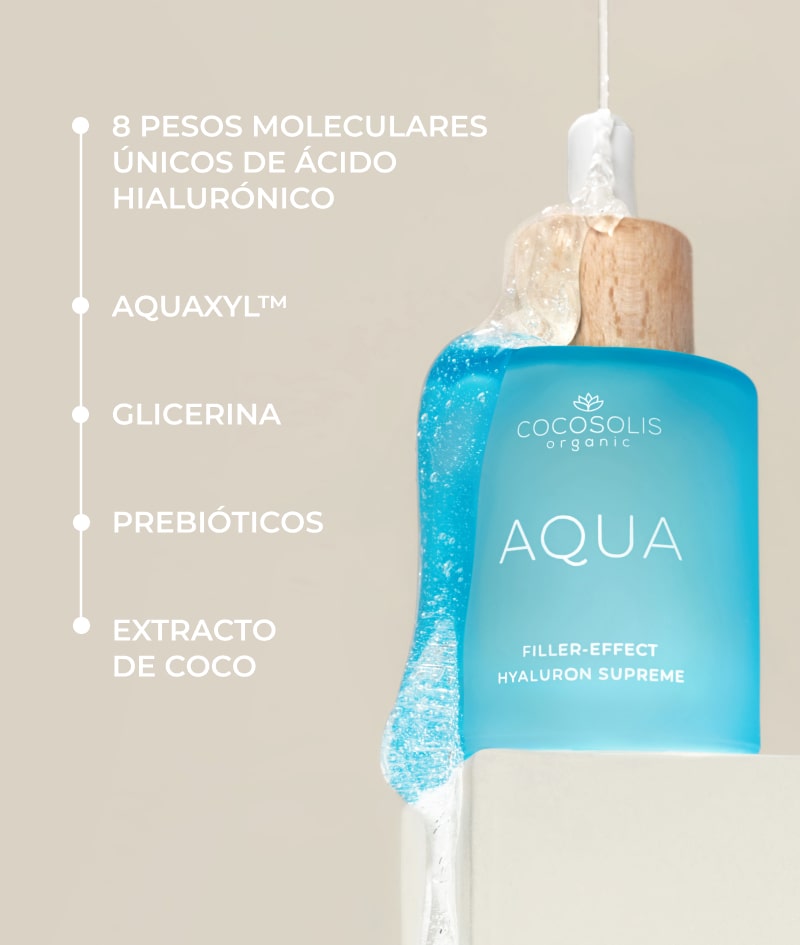 Cocosolis Aqua Filler Effect Hyaluron Supreme - Sérum Facial Hidratante Plumping