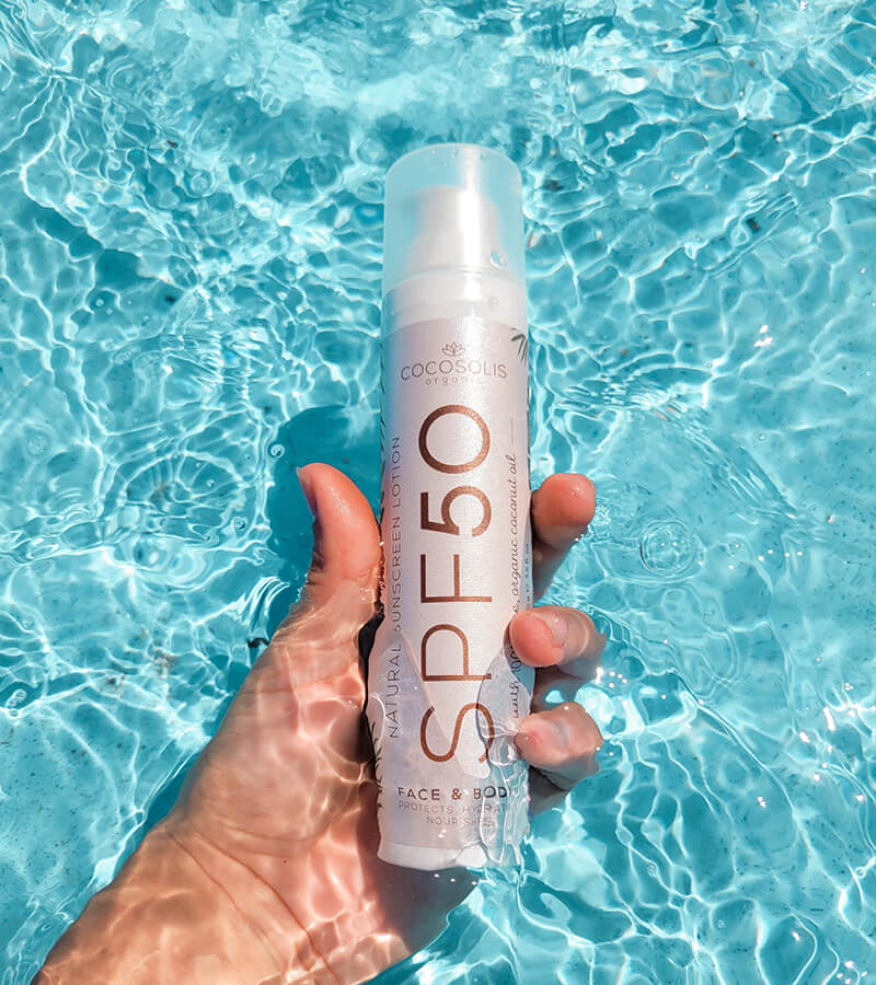Cocosolis Natural Sunscreen Lotion SPF 50 – Fotoprotector Mineral Altamente Hidratante Orgánico
