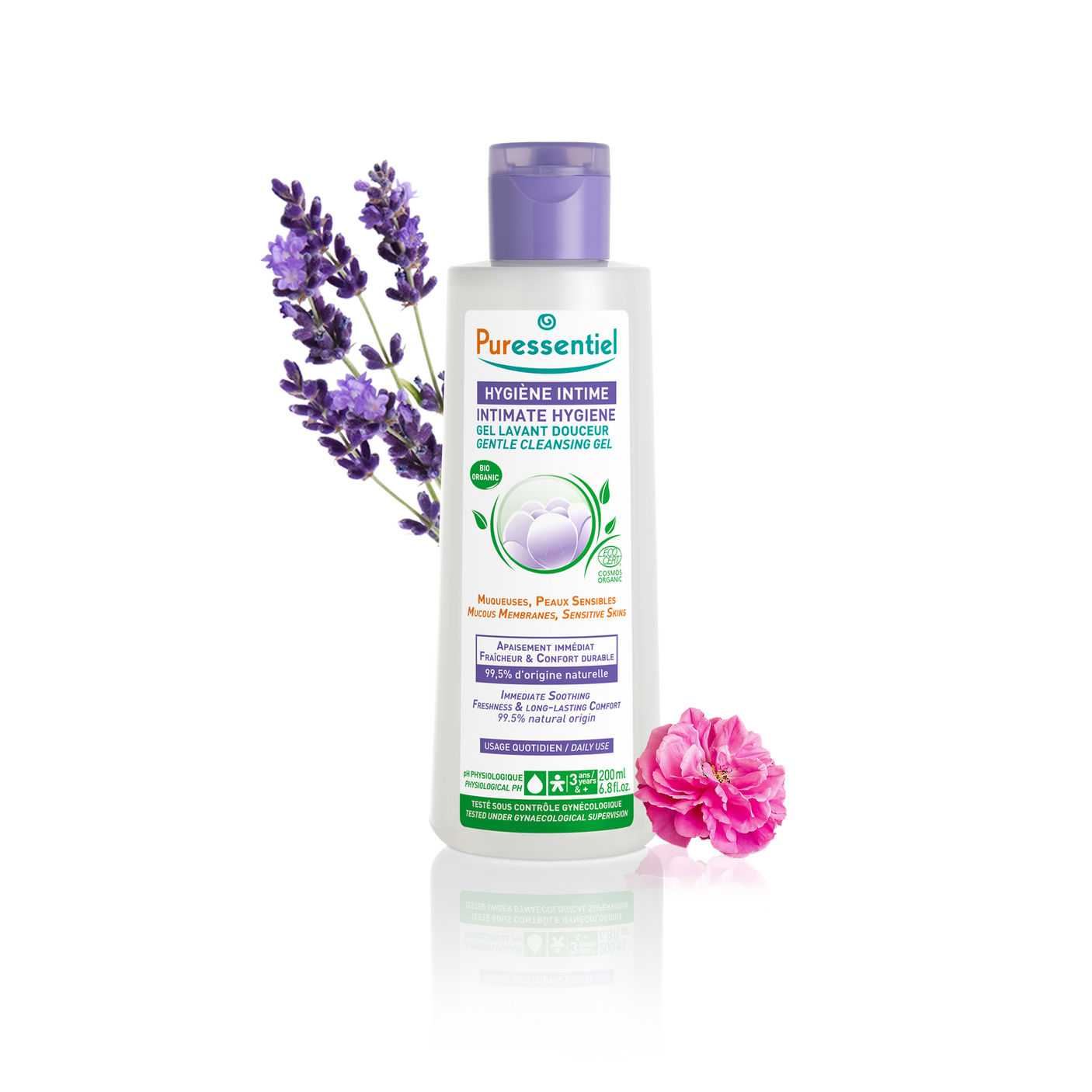Puressentiel Gel Lavante Suave de Higiene Íntima BIO 200 ml