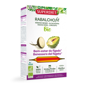 Rabalchofit 20 Ampollas para la salud del hígado
