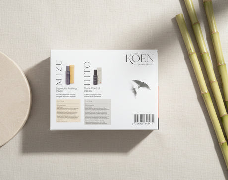KÕEN Ritual Anti-brillos – Pack Piel Perfecta (Tónico Mizu + Crema Hito)