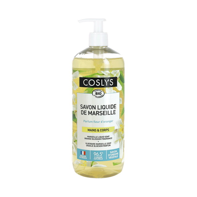 Coslys Jabón líquido de Marsella Flor de Azahar 1 L