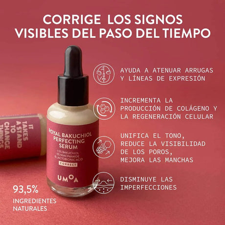 Sérum Antiedad Bakuchiol beneficios: corrige arrugas, líneas de expresión y manchas - Biovardi