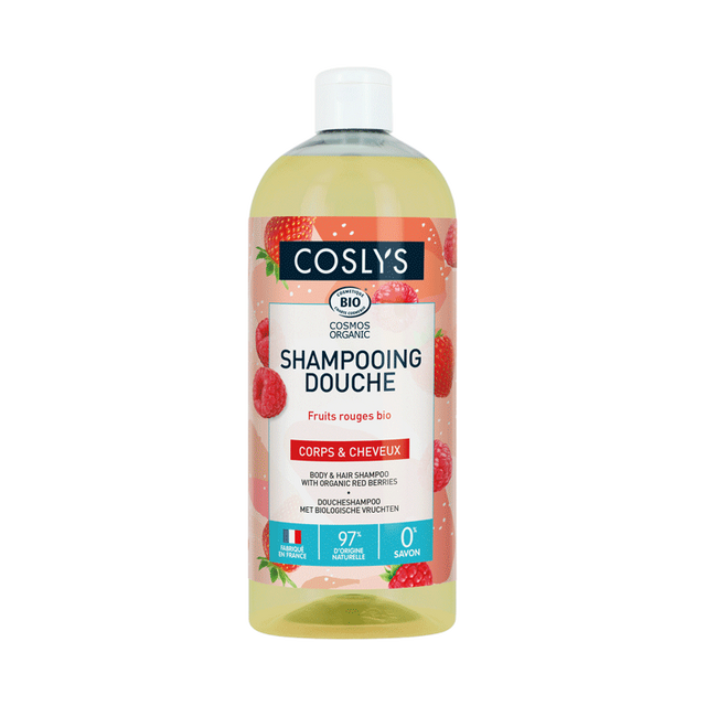 Coslys Champú y Gel de ducha Frutos Rojos 1 L