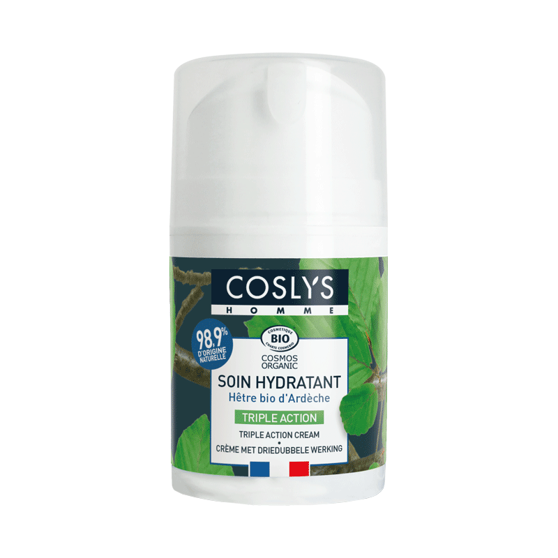 Coslys Crema facial para hombre Triple Acción 50 ml