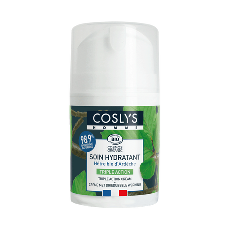 Coslys Crema facial para hombre Triple Acción 50 ml