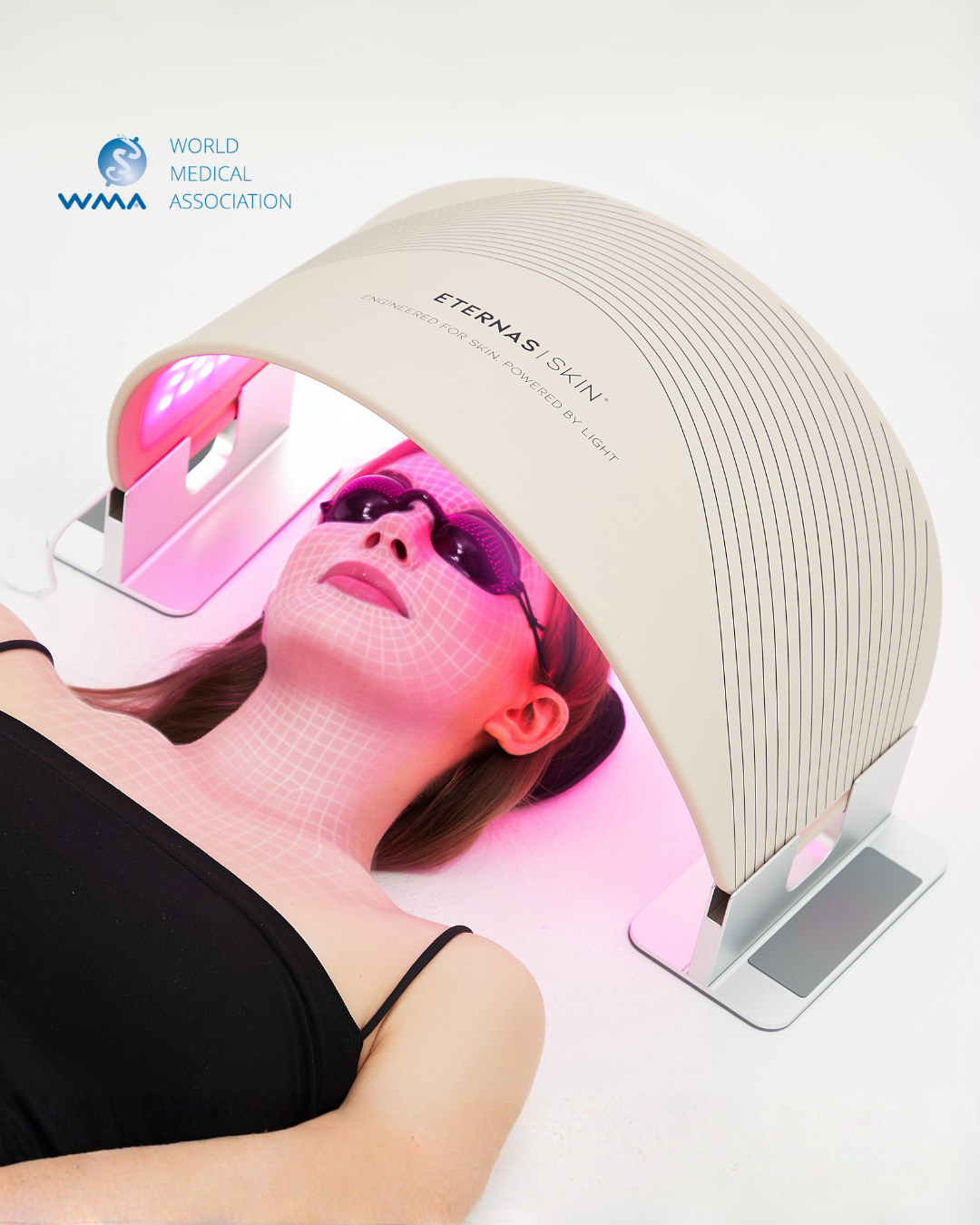 Lámpara LED Antiedad Avanzada - Tecnología Fotodinámica (PDT)