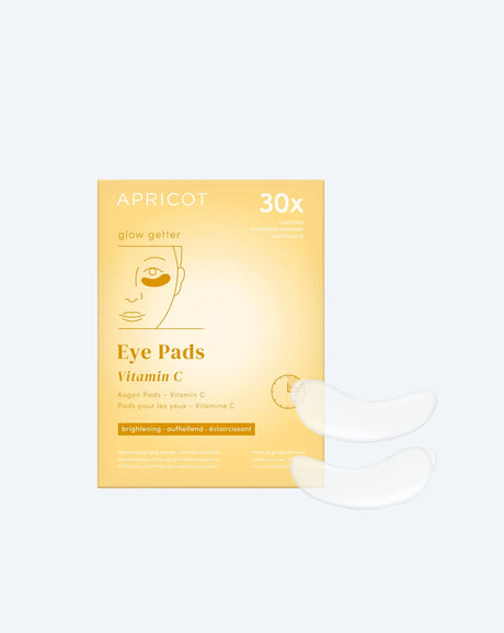 Pads reutilizables para el contorno de ojos con vitamina C - tratamiento iluminador y antiedad