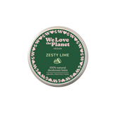 We Love The Planet Desodorante en crema 35 g - Zesty Lime
