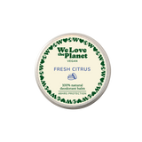 We Love The Planet Desodorante en crema 35 g - Fresh Citrus
