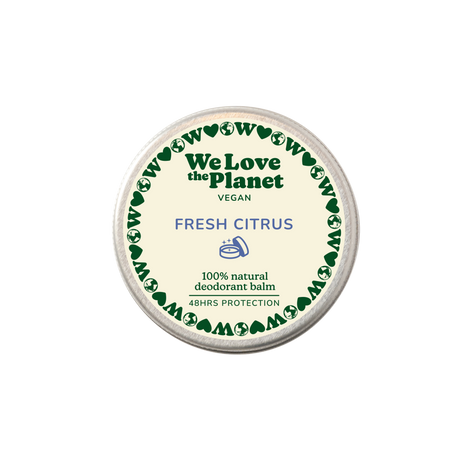 We Love The Planet Desodorante en crema 35 g - Fresh Citrus