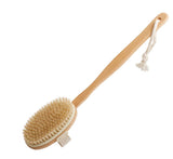 Body brush with handle, wooden massage, maternity, eco spa and wellness