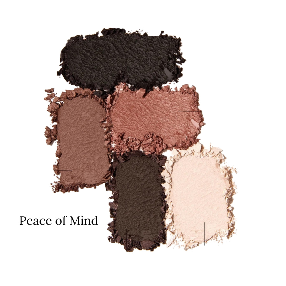 Vegan, natural and plastic-free eyeshadow palette