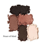 Vegan, natural and plastic-free eyeshadow palette