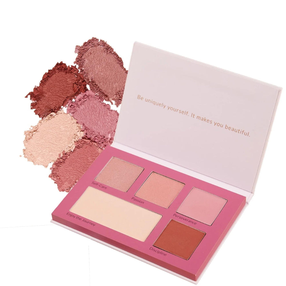 Vegan, natural and plastic-free eyeshadow palette